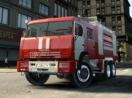 Камаз Firetruk (Пожарная)