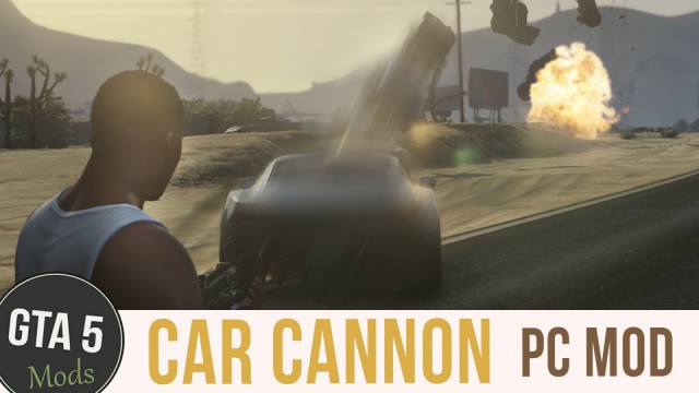 Машины вместо пуль (Vehicle Cannon Mod)