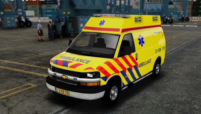 Chevrolet Van Dutch Ambulance