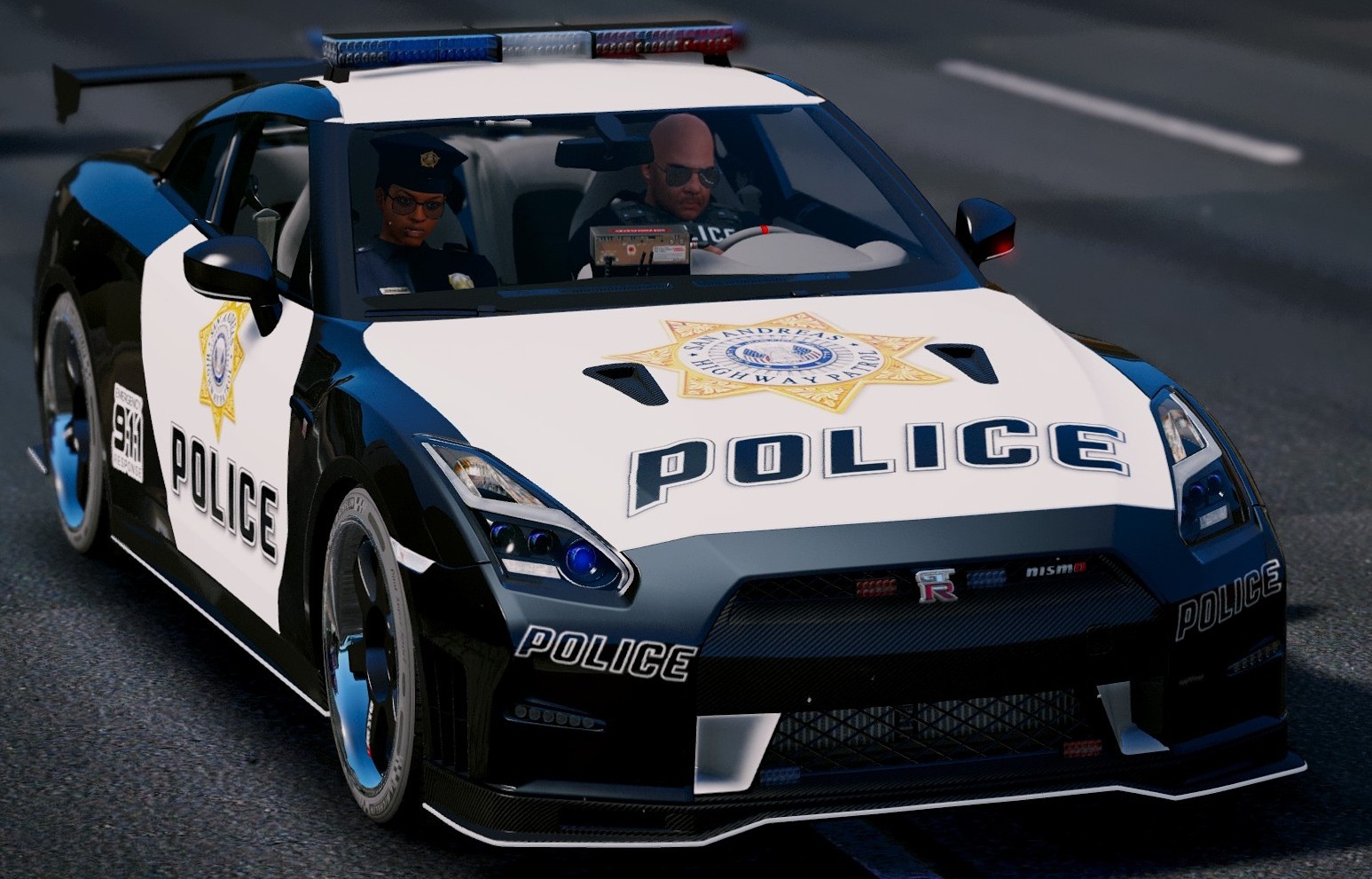 Nissan GT-R Nismo Police Edition