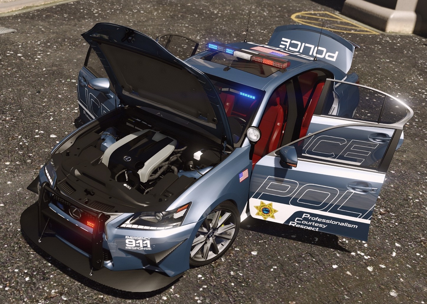 Lexus GS 350 | Hot Pursuit Police