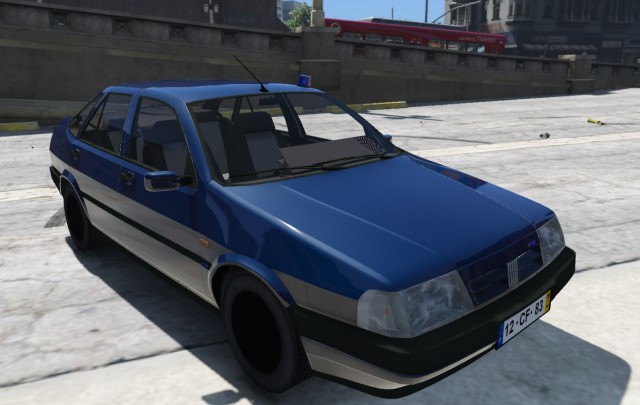 Portuguese Public Security Police Unmarked — Fiat Tempra