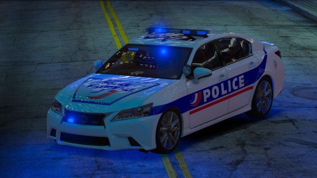 Lexus GS 350 Police Nationale