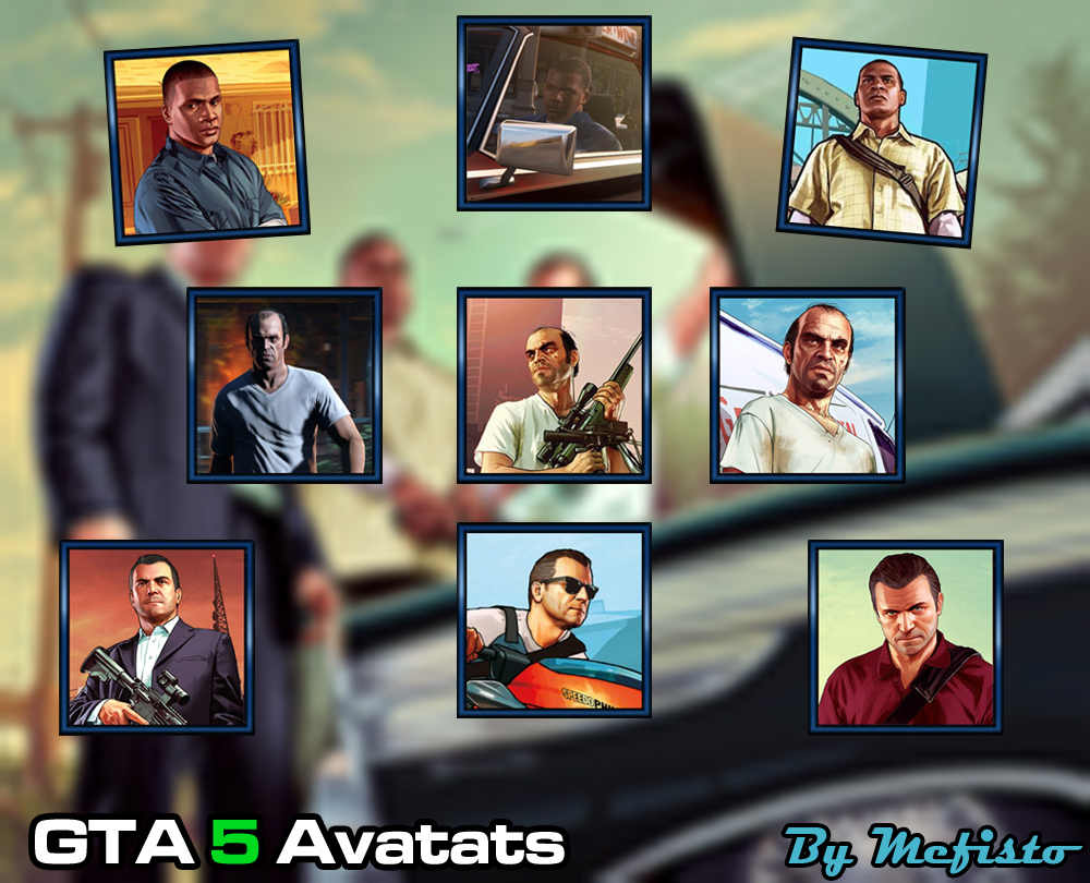 Аватарки GTA 5 (GTA 5 Avatars)
