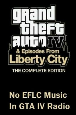 Убрать музыку EFLC из радио в GTA 4