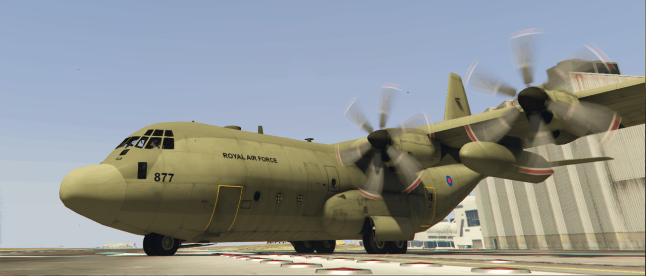 RAF C130J Hercules – Transport and Refulling Royal Air Force 1.0