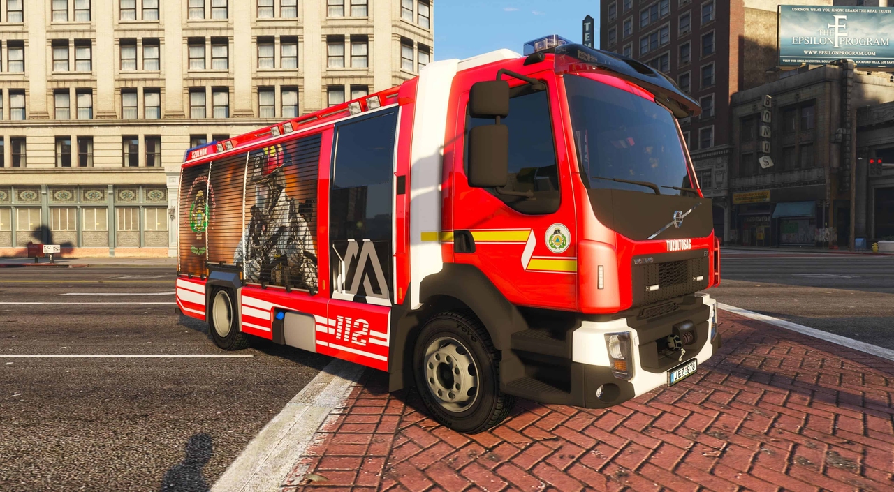 Volvo Rosenbauer AT Hungarian Firetruck 1.0