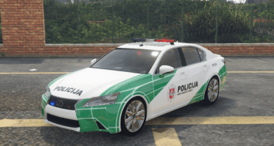 Lithuanian Police Lexus GS 350 Livery 1.0