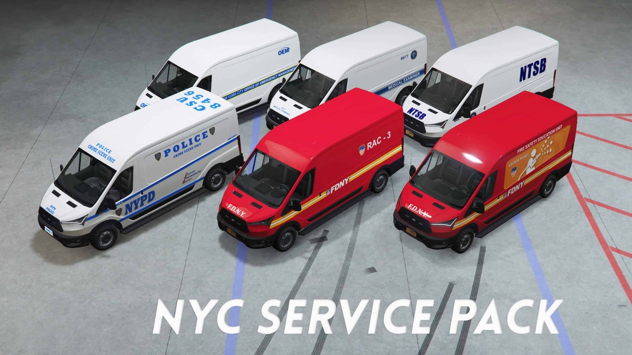 Vapid Speedo Express – New York Service Liveries Pack 1.0