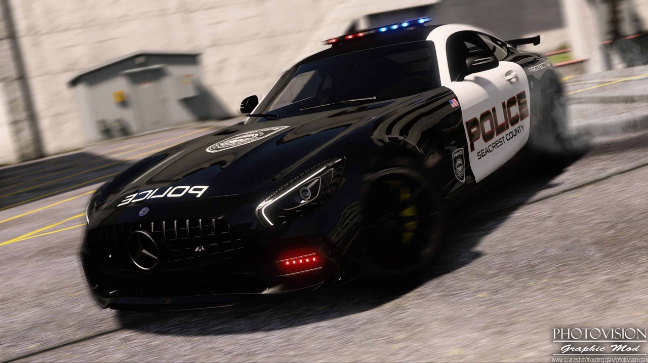 Mercedes-Benz AMG GT R 2017 / Hot Pursuit Police 1.0