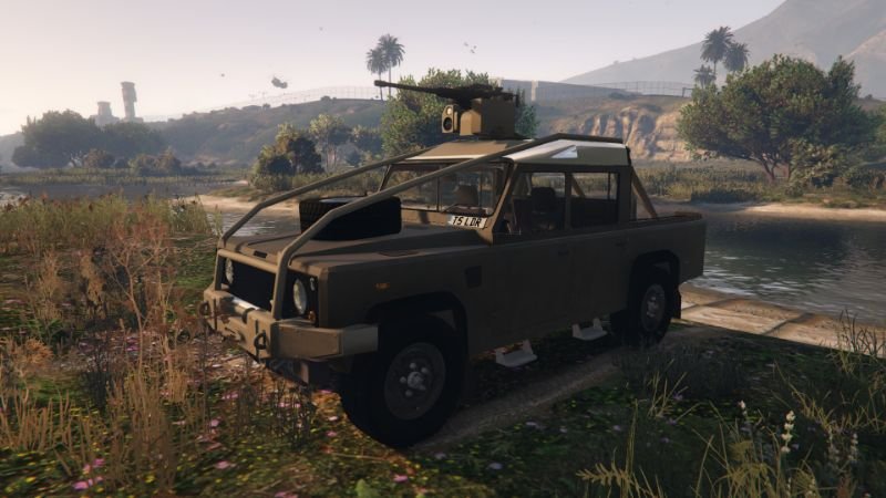 Land Rover 110 Pickup Armoured with Deactivated Turret 1.1