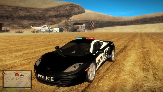 NFS Hot Pursuit McLaren MP4-12C Police Car 1.0