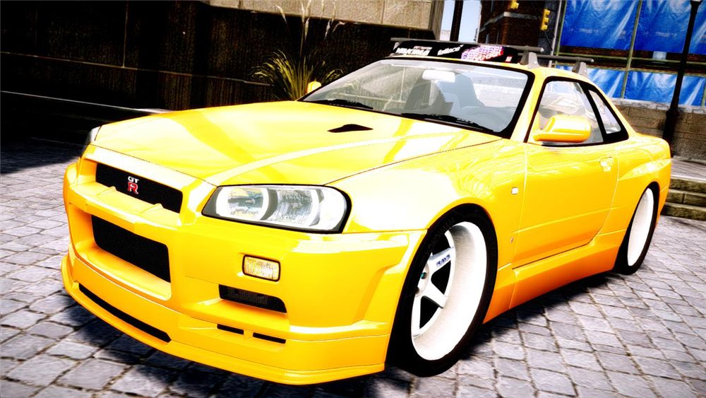 Nissan Skyline GT-R (R34) Stance