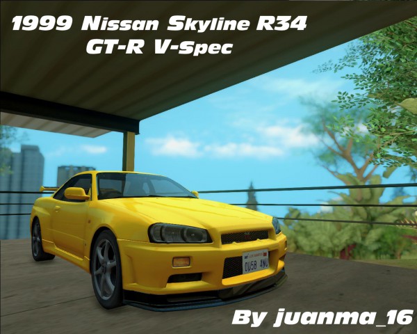 1999 Nissan Skyline R-34 GT-R V-spec