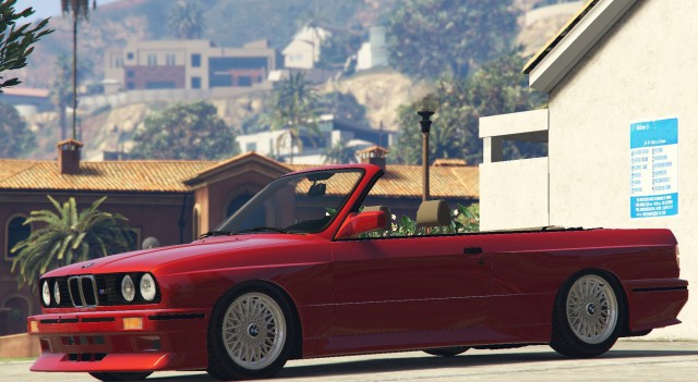 BMW M3 E30 1991 [Add-On Tuning Convertible]