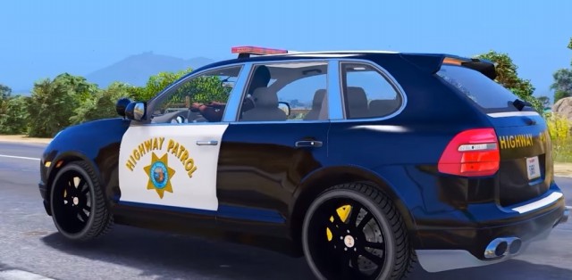 Porsche Cayenne — California Highway Patrol