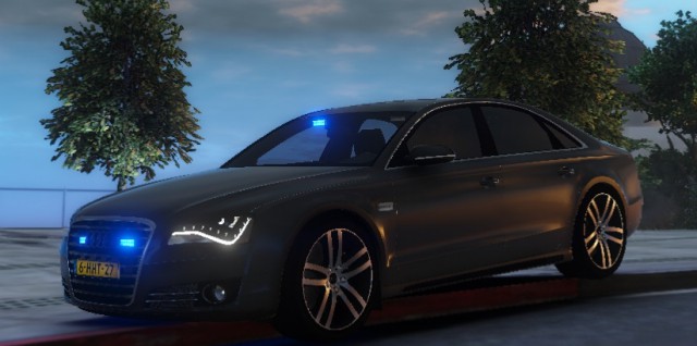 Audi A8 Dutch FBI