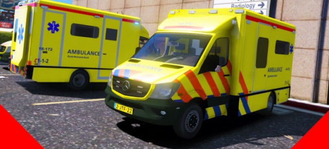 Dutch Mercedes Facelift Ambulance