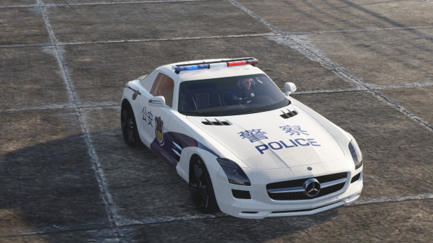 Mercedes-Benz SLS AMG Police