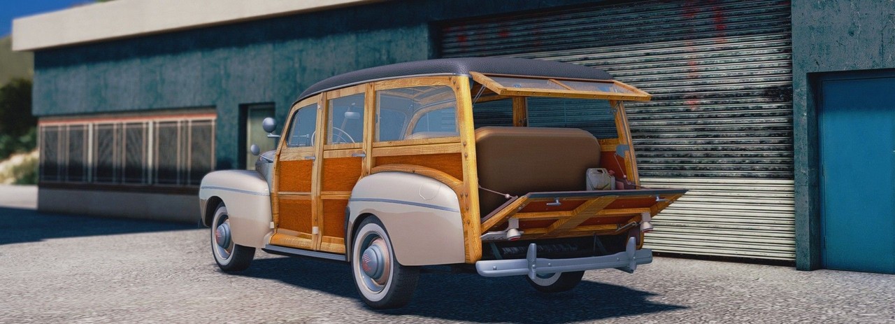 Ford Super Deluxe Station Wagon (69A-79B) 1946