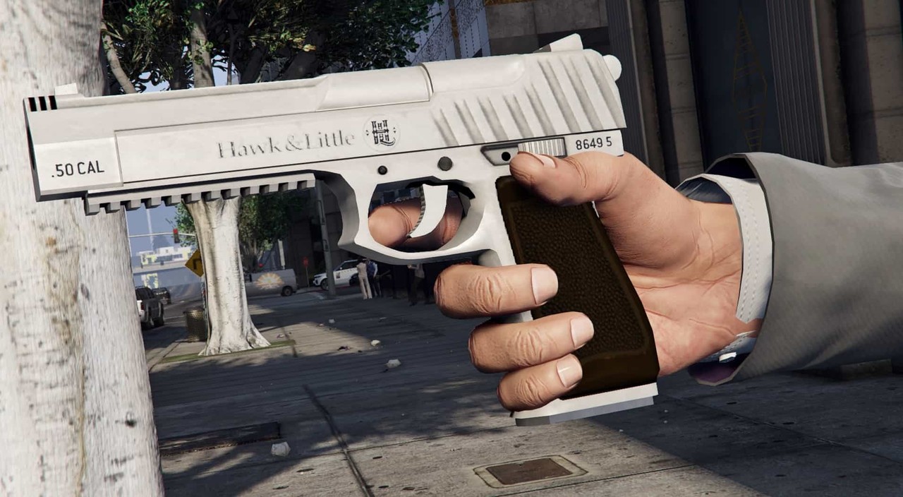 White Tint Pistol .50 1.0 Fix