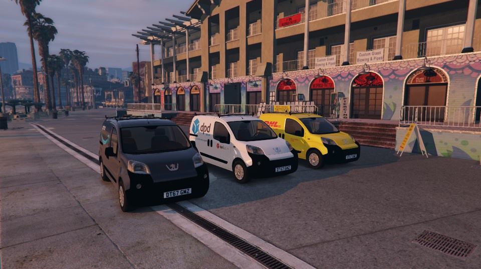 Peugeot Bipper UK Skin 3 Pack 1.0