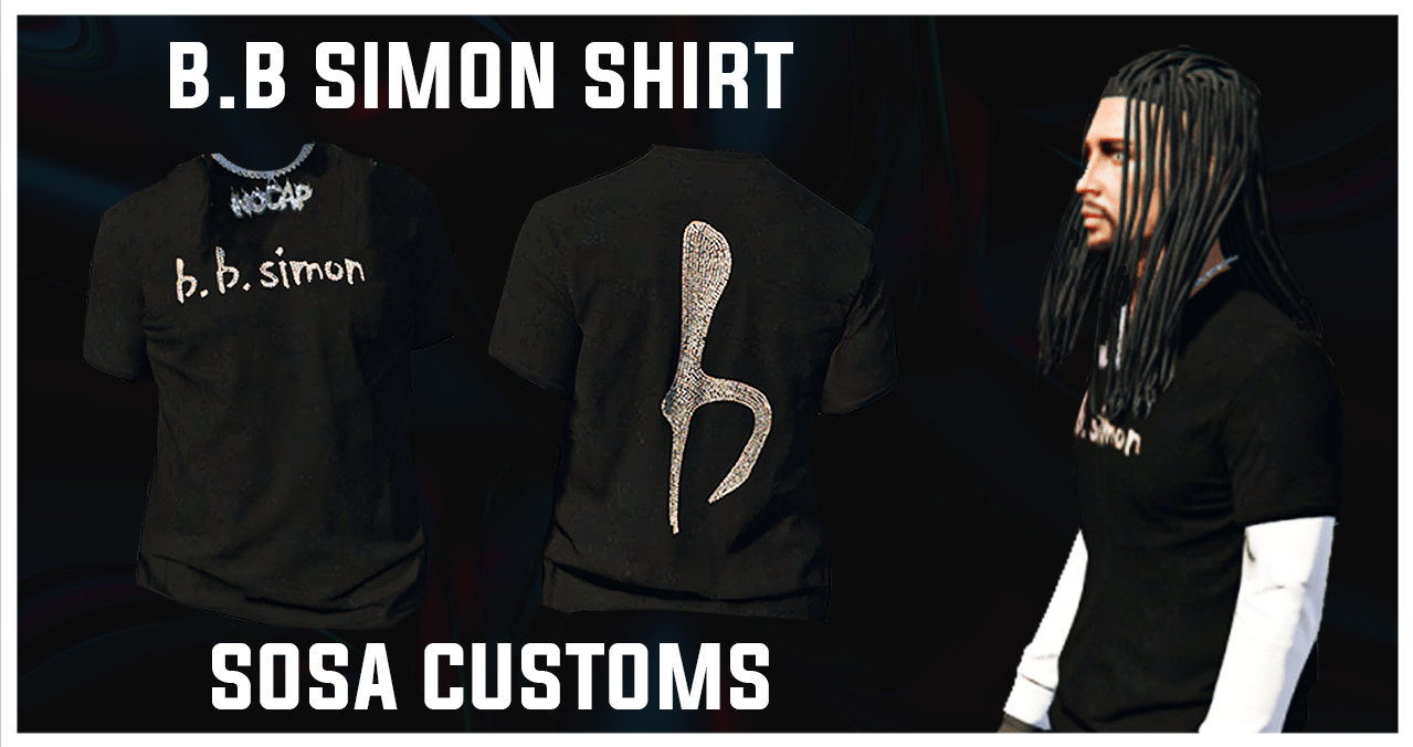 B.B SIMON SHIRT ICED OUT FOR MP 2