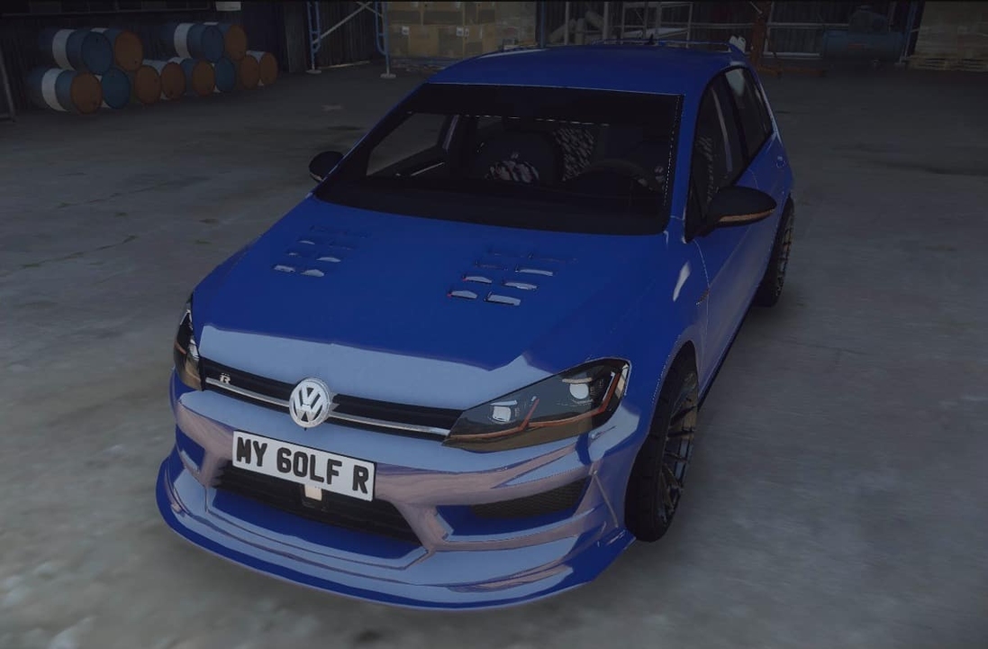 2020 VW Golf R MK7 Stance