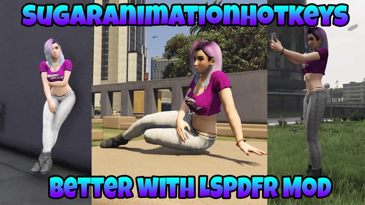 SugarAnimationHotkeys + .ini file [for SP and LSPDFR Mod] 2.3.1.2