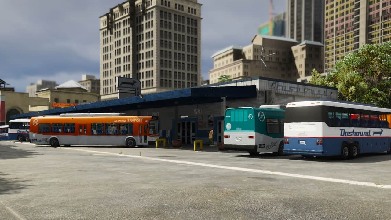 Revamped DASHOUND bus stop [Menyoo] 1.1