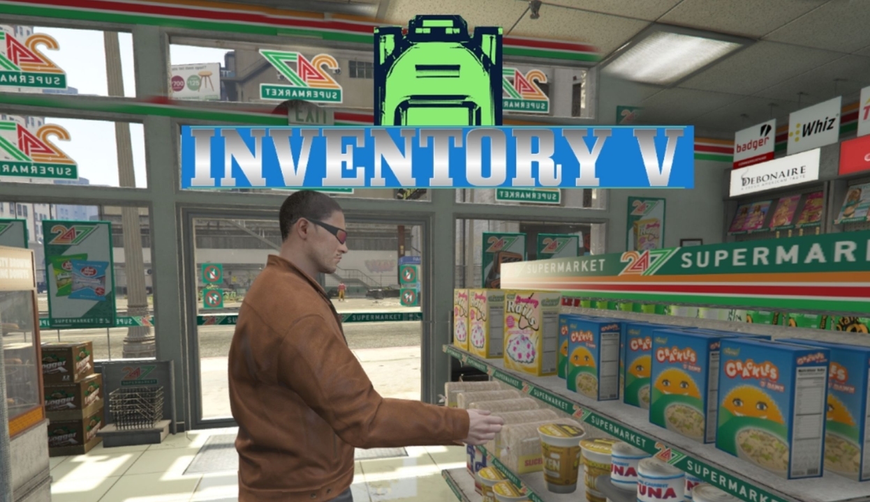 [FDNC] Inventory V / Food, Drugs, Needs & Crafting 1.1