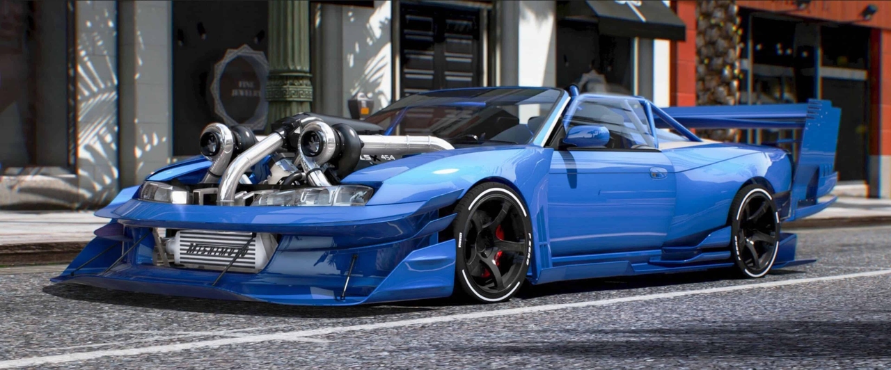 Nissan Silvia S14k Legend Widebody Twin Turbo