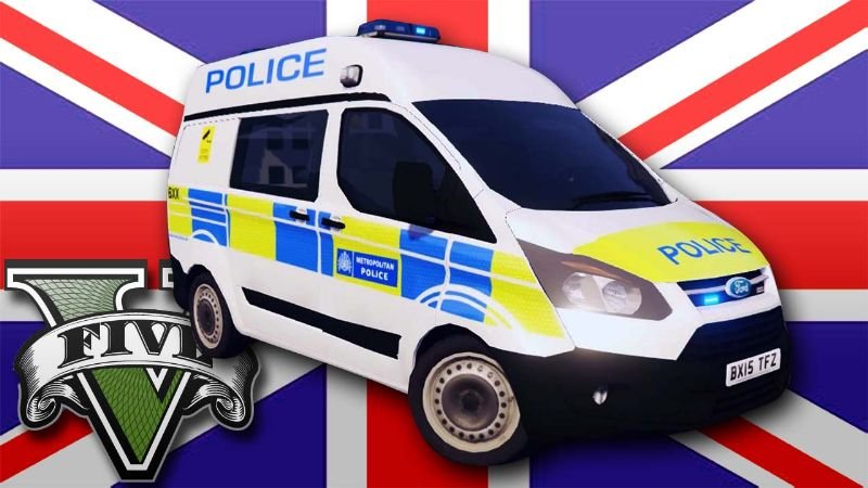 Met Police Ford Transit Custom (Police Transporter) 1.0