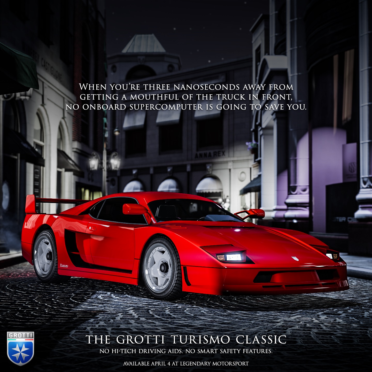 В GTA Online появилась Grotti Turismo Classic новости о Grand Theft Auto Online